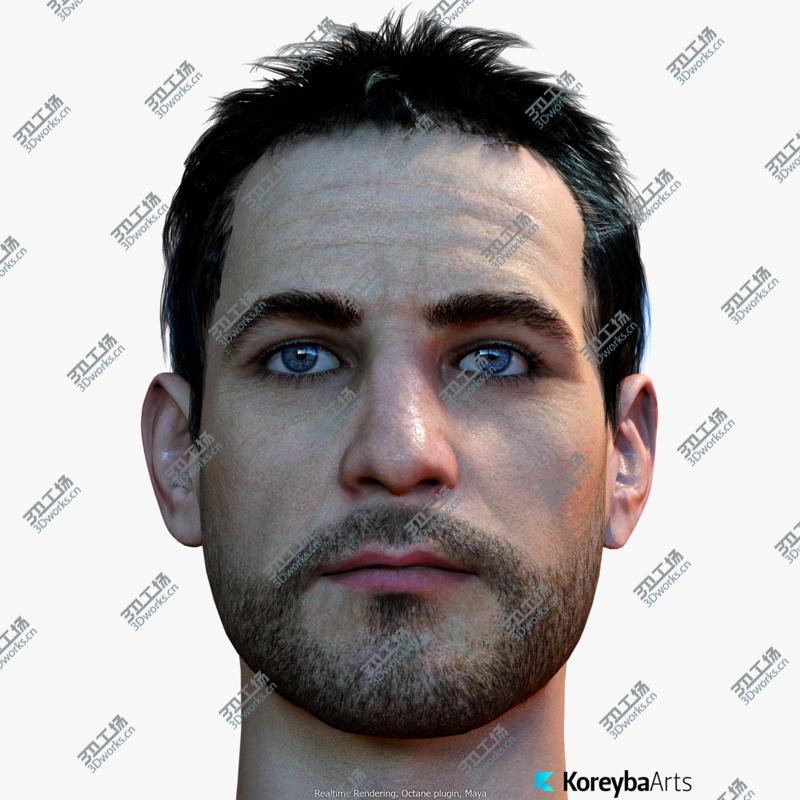 images/goods_img/202105072/Male Head AlexV2, 12 skins 7 eye colors Real-time/3.jpg